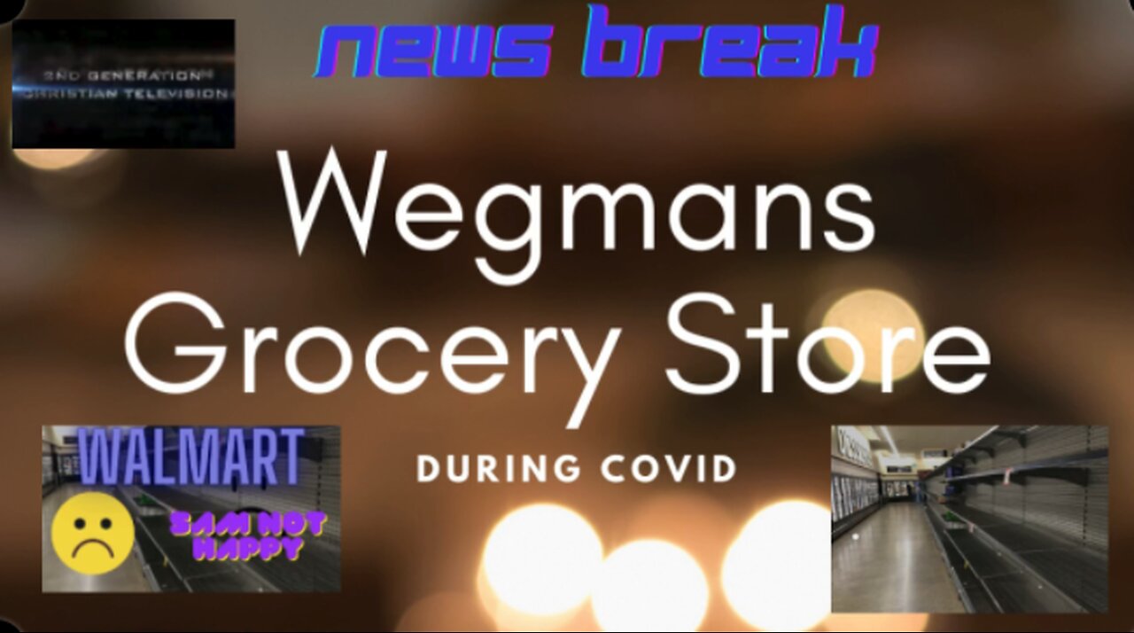 Breaking News Wegmans Grocery Store During Walmart COVID Food and Water 💦 Shortages #walmart #news