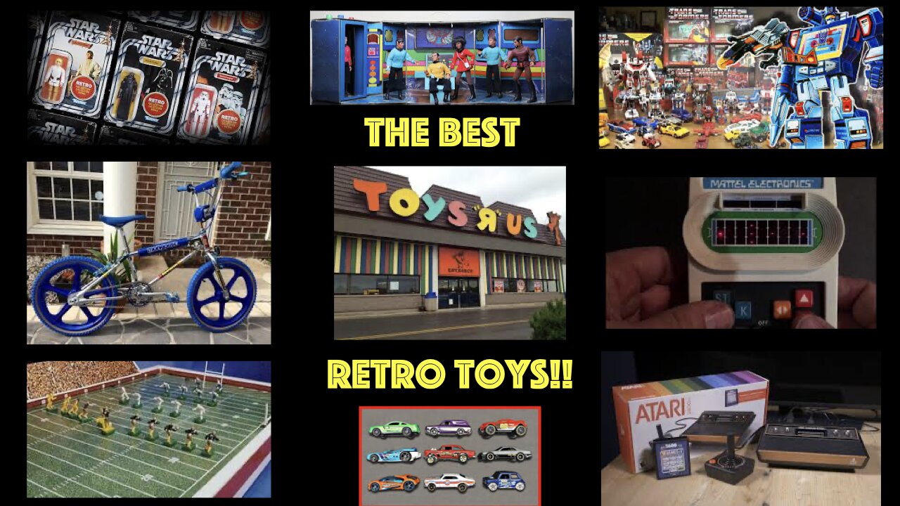 The Top 10 Retro Toys of all time!!!