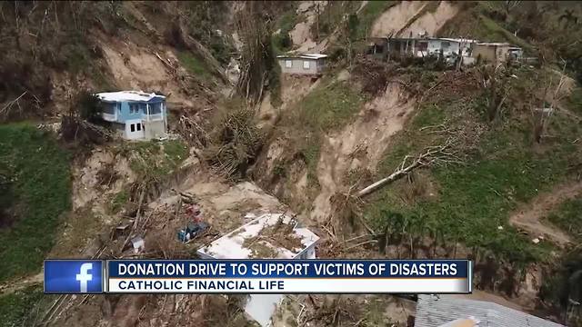 Donation drive to support Puerto Rico victims