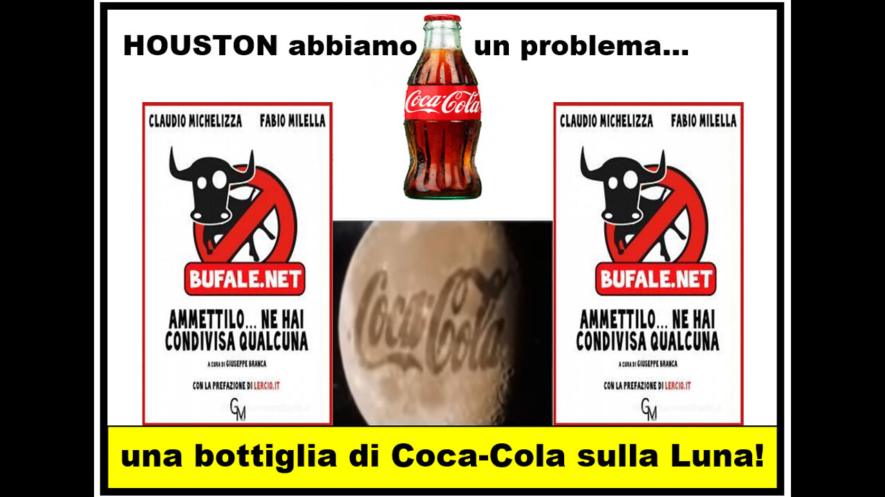 🍾 HOUSTON 🍾 ABBIAMO UN PROBLEMA🍾 UNA BOTTIGLIA DI COCA-COLA SULLA LUNA ! 🤣​😂​🤣​