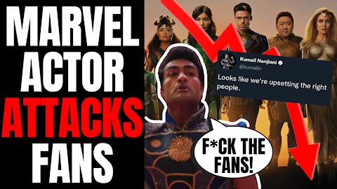 Eternals Star ATTACKS FANS, Deletes Tweet As Marvel Does Damage Control | Woke MCU DISASTER!