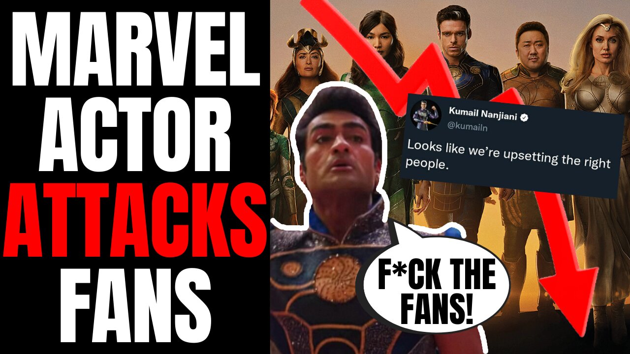 Eternals Star ATTACKS FANS, Deletes Tweet As Marvel Does Damage Control | Woke MCU DISASTER!