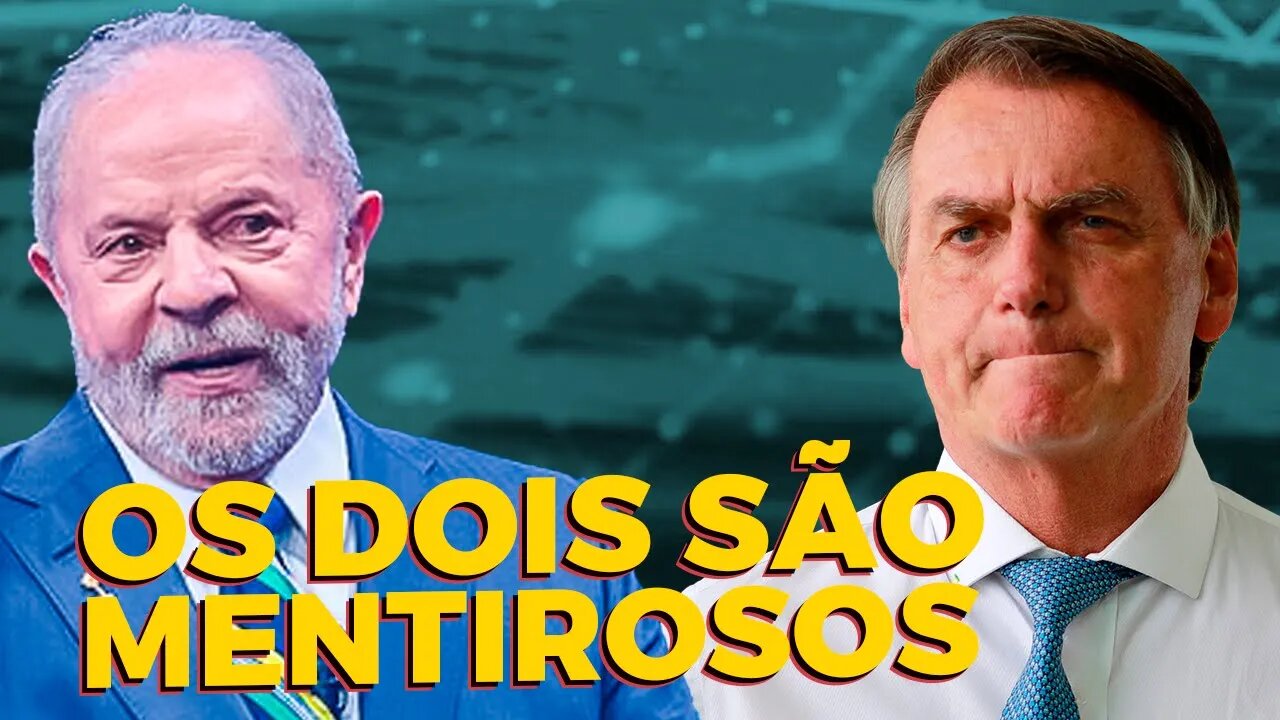 DESMENTINDO Lula e Bolsonaro no debate