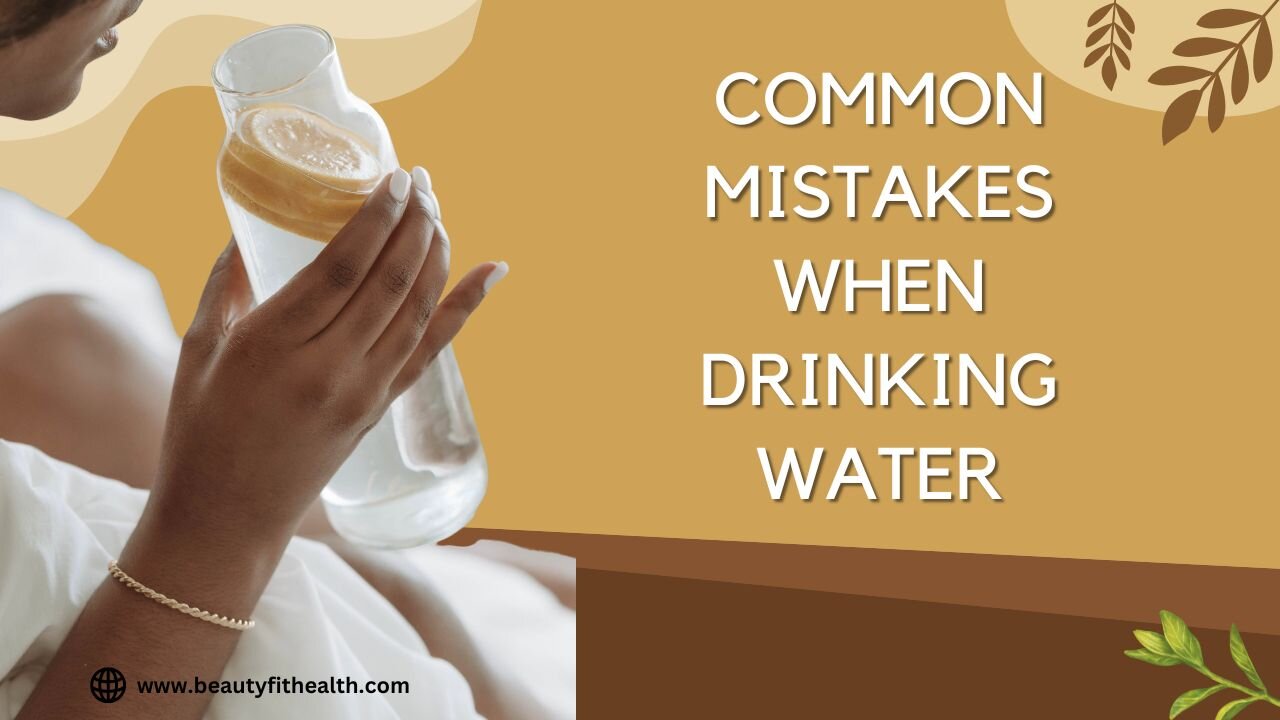 Mistakes to Steer Clear of When Drinking Water