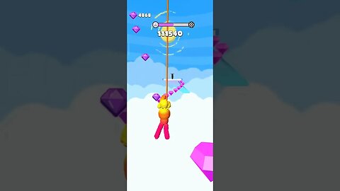 Rope Man Run Level 95
