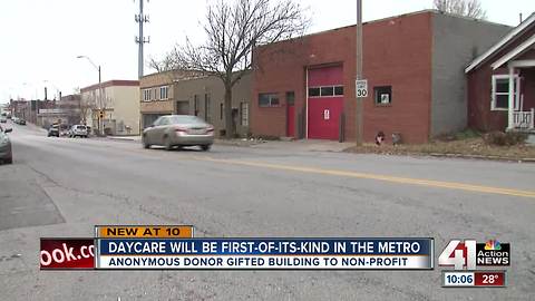 Donor gifts building for specialized daycare