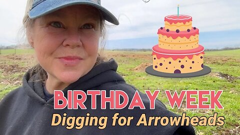 Birthday Week Livestream | Digging for Arrowheads at Renegade Ranch with MamaV