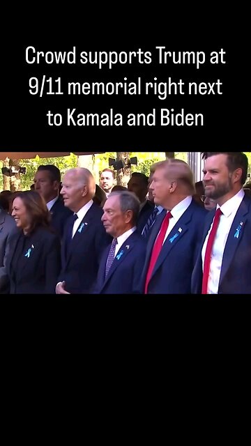 911 Memorial 2024 everyone loves ❤️ the Donald