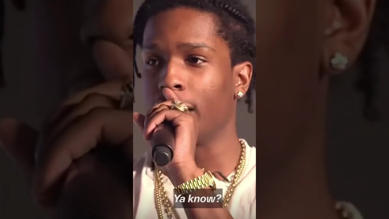 Asap Rocky speaks on Music business‼️ #shorts