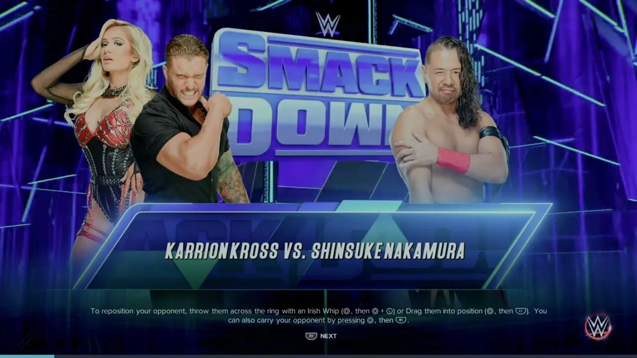 WWE Smackdown Shinsuke Nakamura vs Karrion Kross