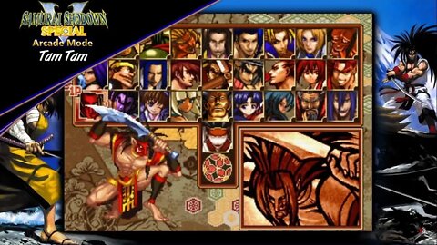 Samurai Shodown V Special - Arcade Mode - Tam Tam