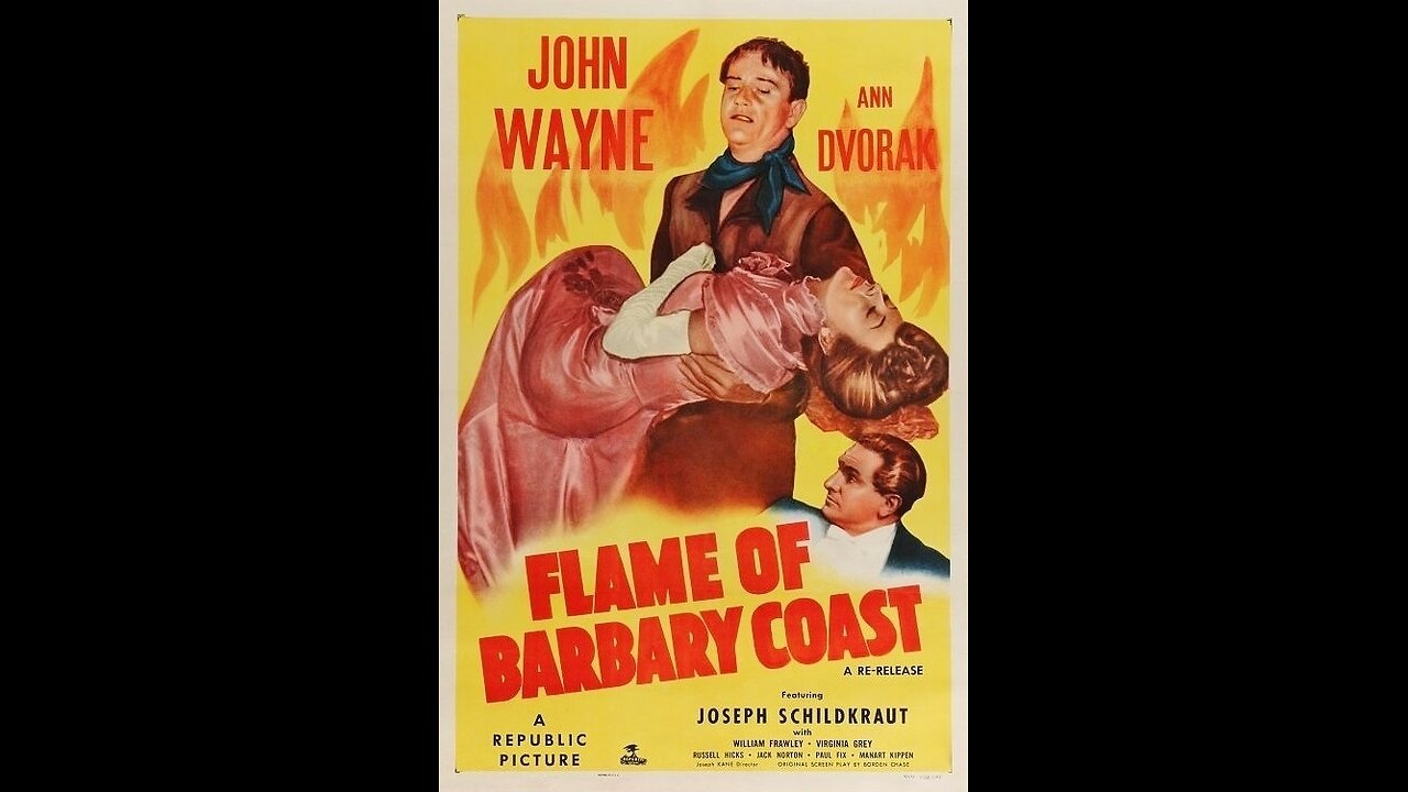 Flame of Barbary Coast (1945) | Western film directed by Joseph Kane