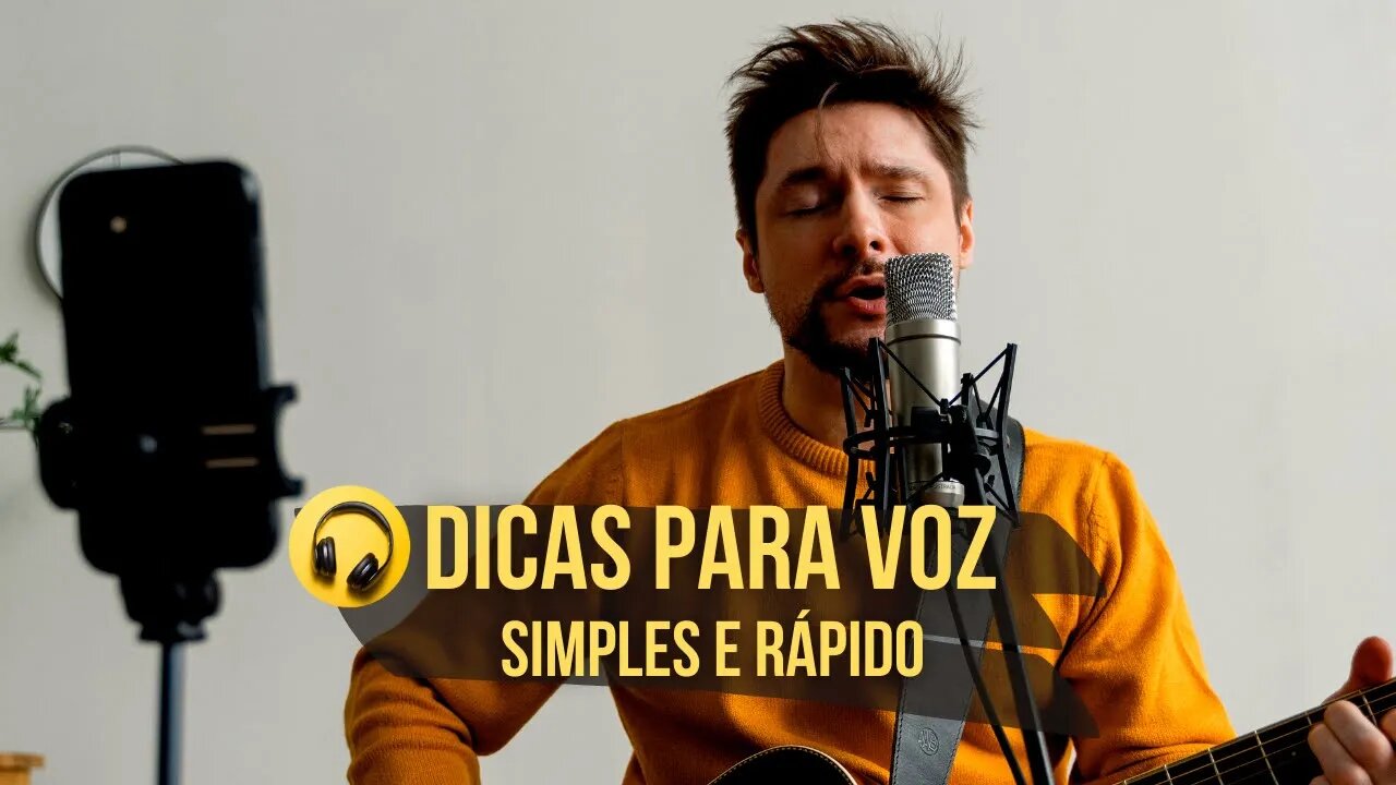 Dicas para Vocal - Produção Musical