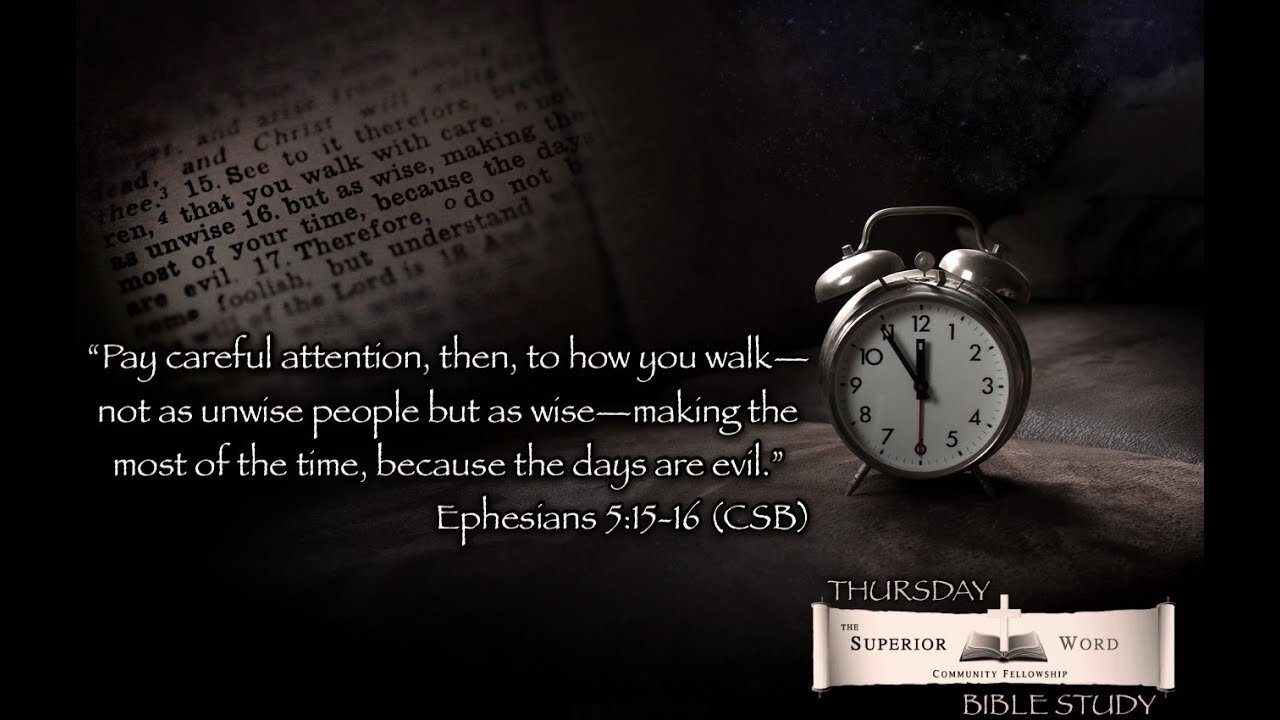 Ephesians 5:7-9 (Finding Out What Is Acceptable to the Lord)