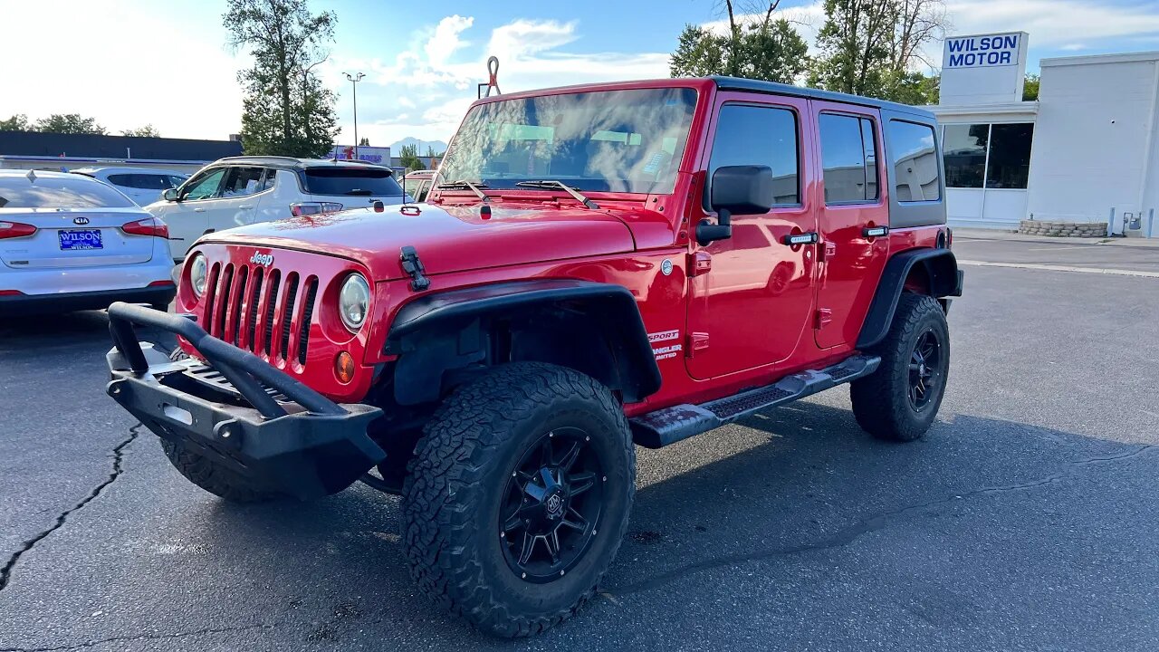 2012 Jeep Wrangler Unlimited Sport Walk Around