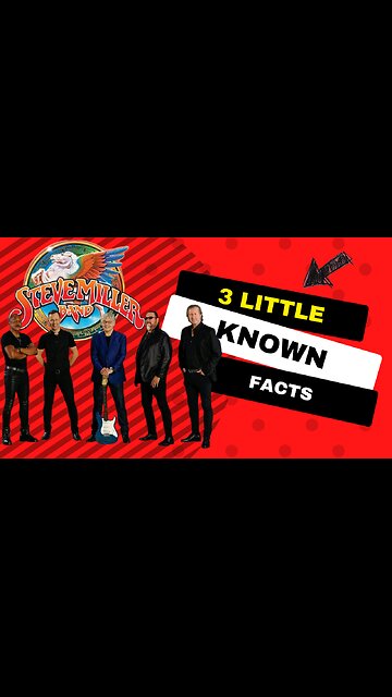3 Little Known Facts Steve Miller Band #rocknroll