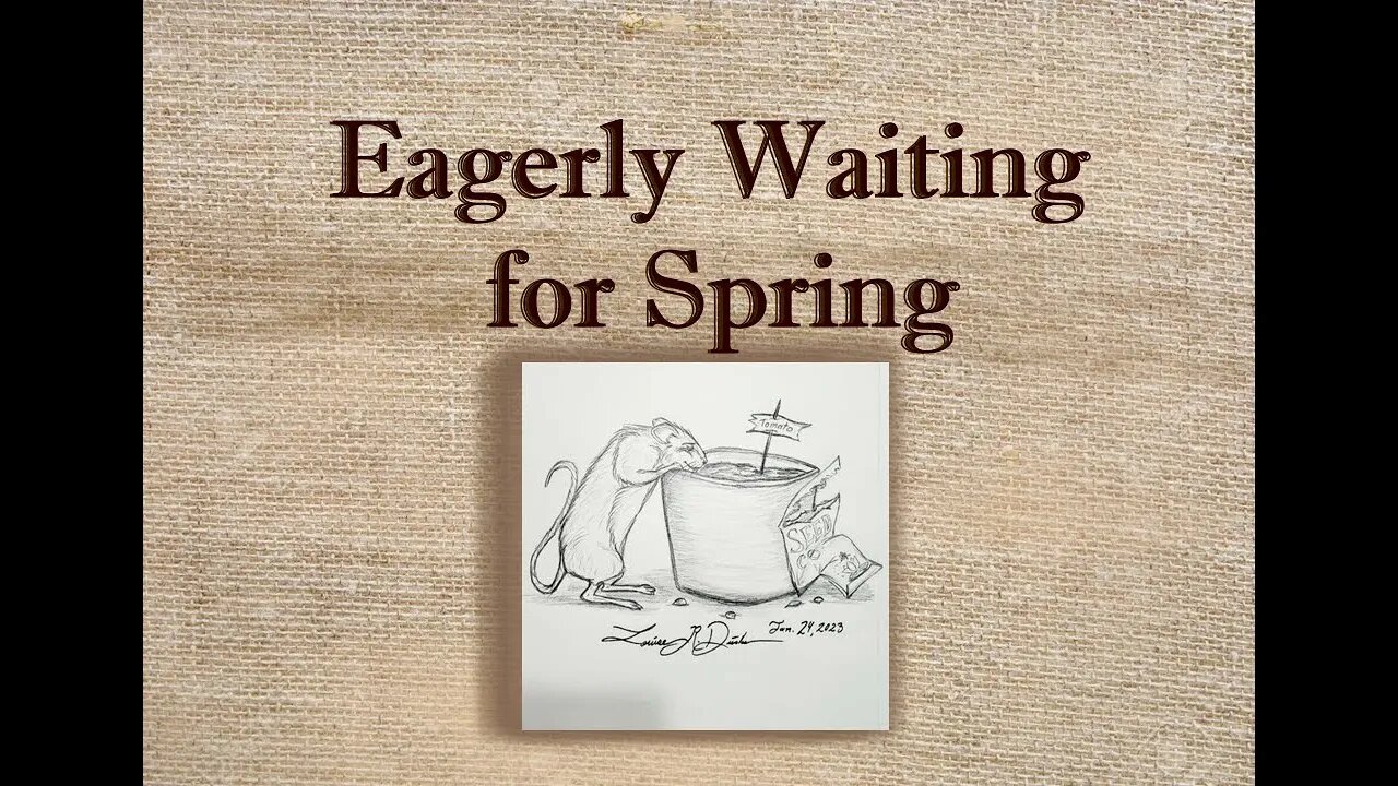 Eagerly Waiting for Spring - Twitch Art Stream