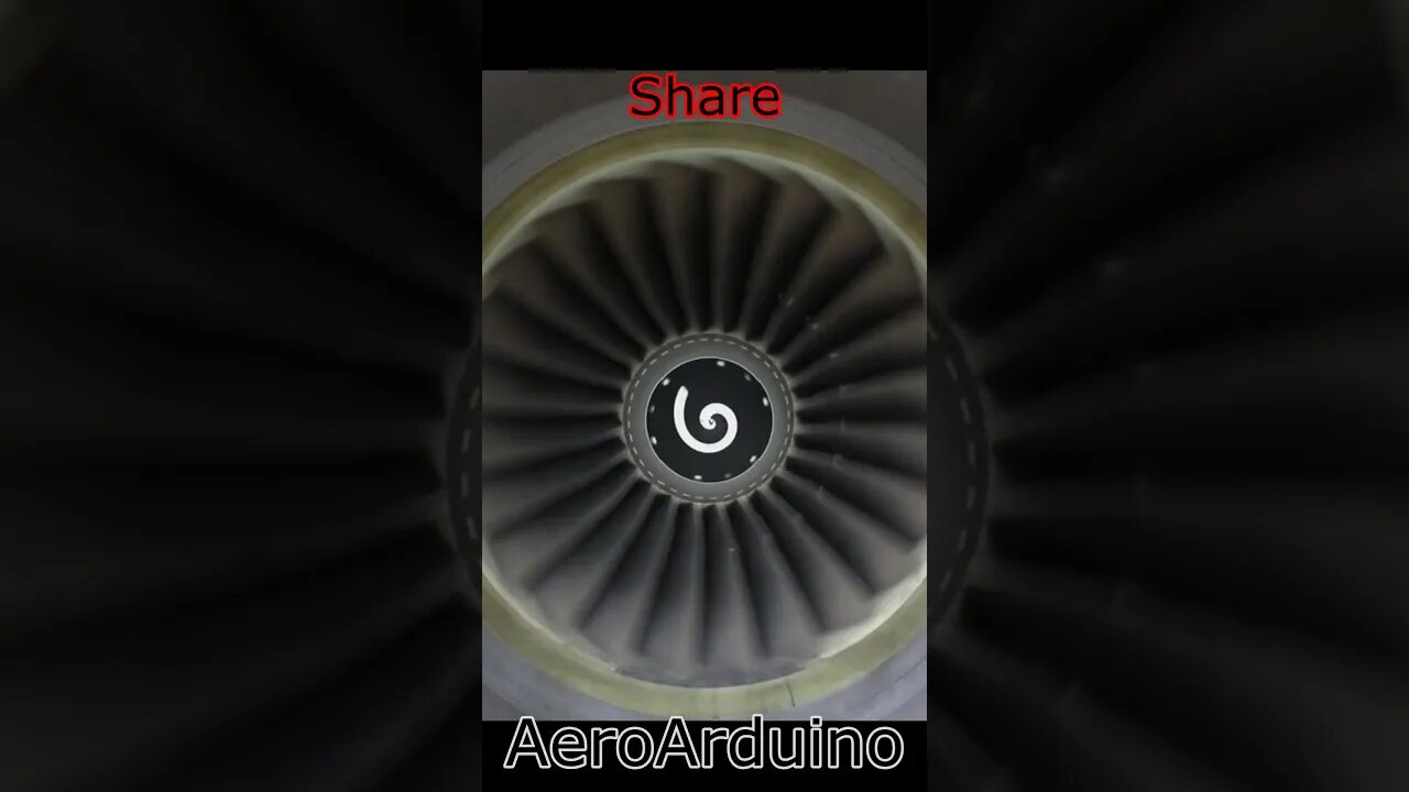 Amazing CFM56 #Jet #Engine #Windmilling #A320 #Aviation #AeroArduino