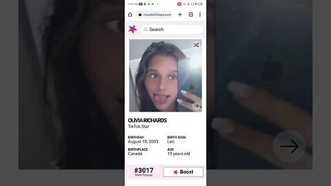 HAPPY 19 BIRTHDAY OLIVIA RICHARDS TikTok Star
