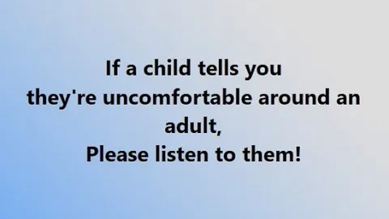 KEEP CHILDREN SAFE FROM ONLINE PR3DAT0RS - VIEWER DISCRETION SUGGESTED