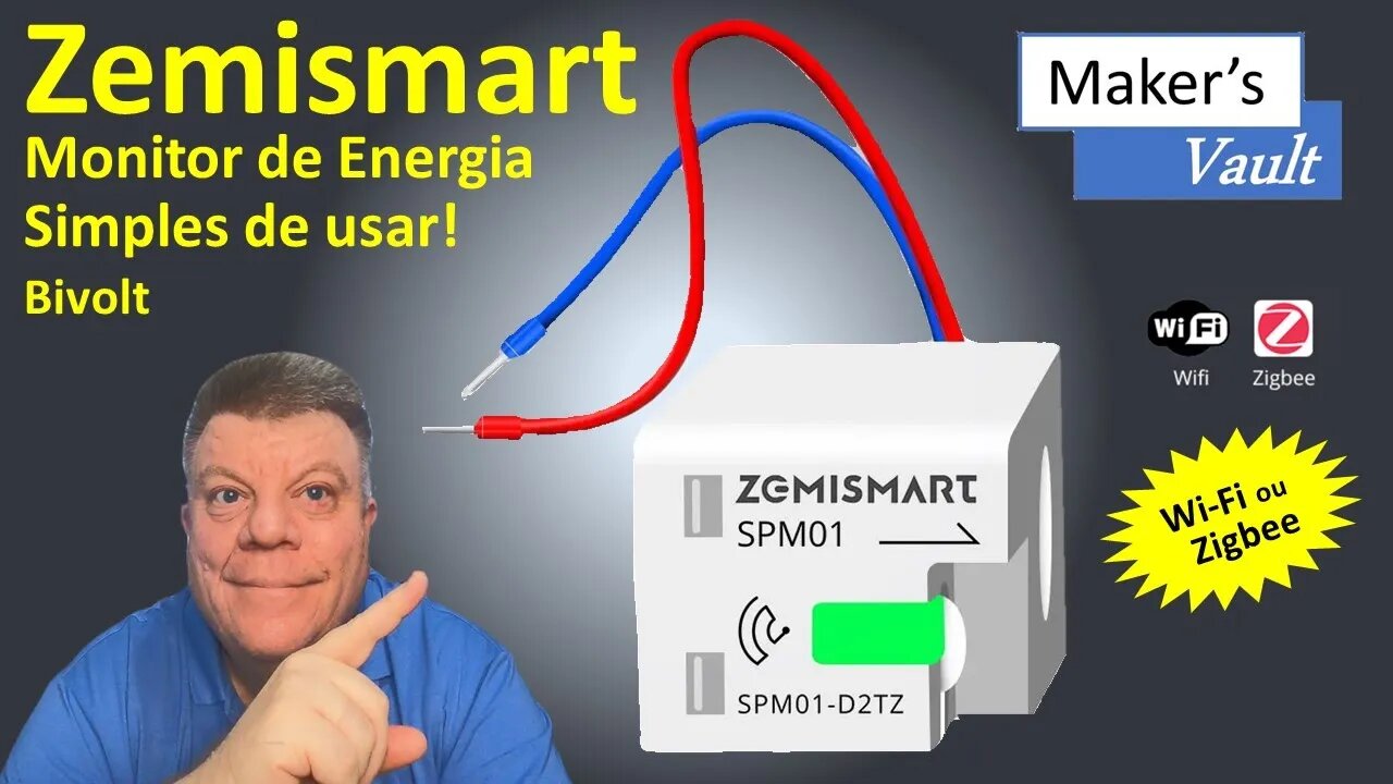 Zemismart Monitor de Energia: Simples e fácil de usar