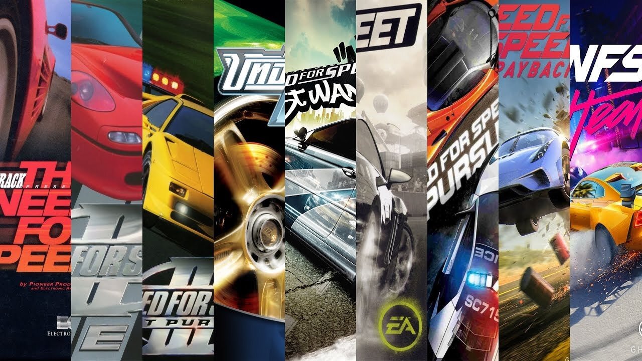 Evolution of Need for speed 1994-2023