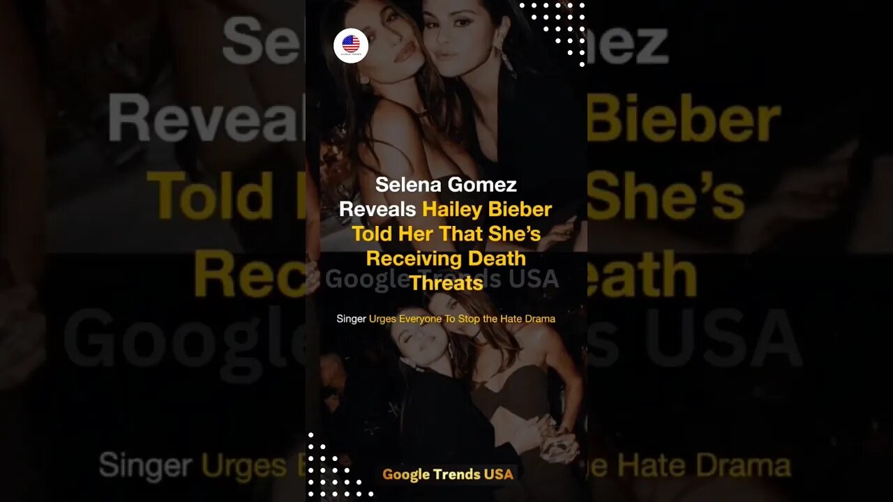 Selena Reveals Hailey #selena #shorts #haileybieber