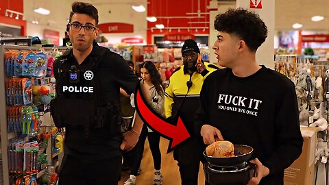 Cooking Food In Stores Prank!