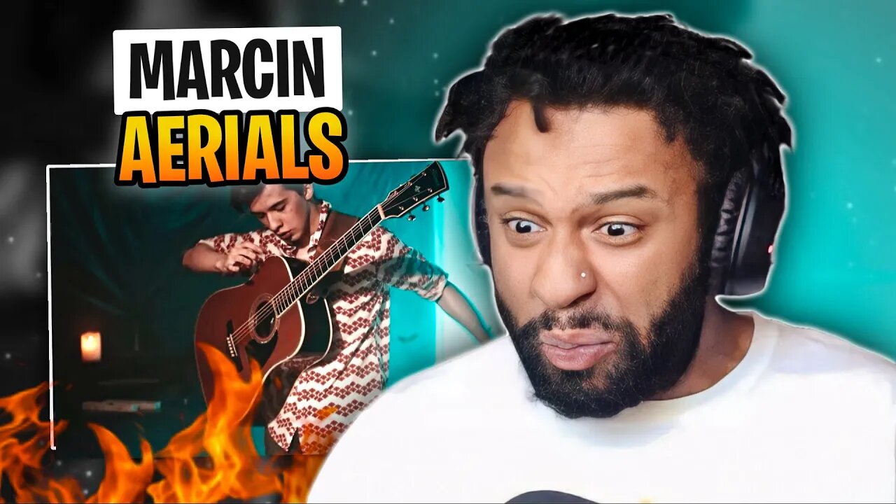 HE'S INSANE! | FIRST TIME | Marcin Patrzalek - Aerials (System of a Down) - One Guitar | REACTION