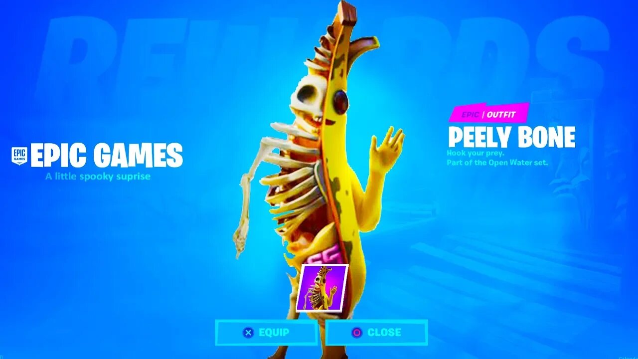 How To Get The *NEW* "PEELY BONE" Skin In Fortnite Chapter 2!... (New PEELY Style!)