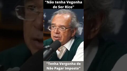 NÃO TENHA VERGONHA DE SER RICO, TENHA VERGONHA DE NÃO PAGAR IMPOSTO! #shorts