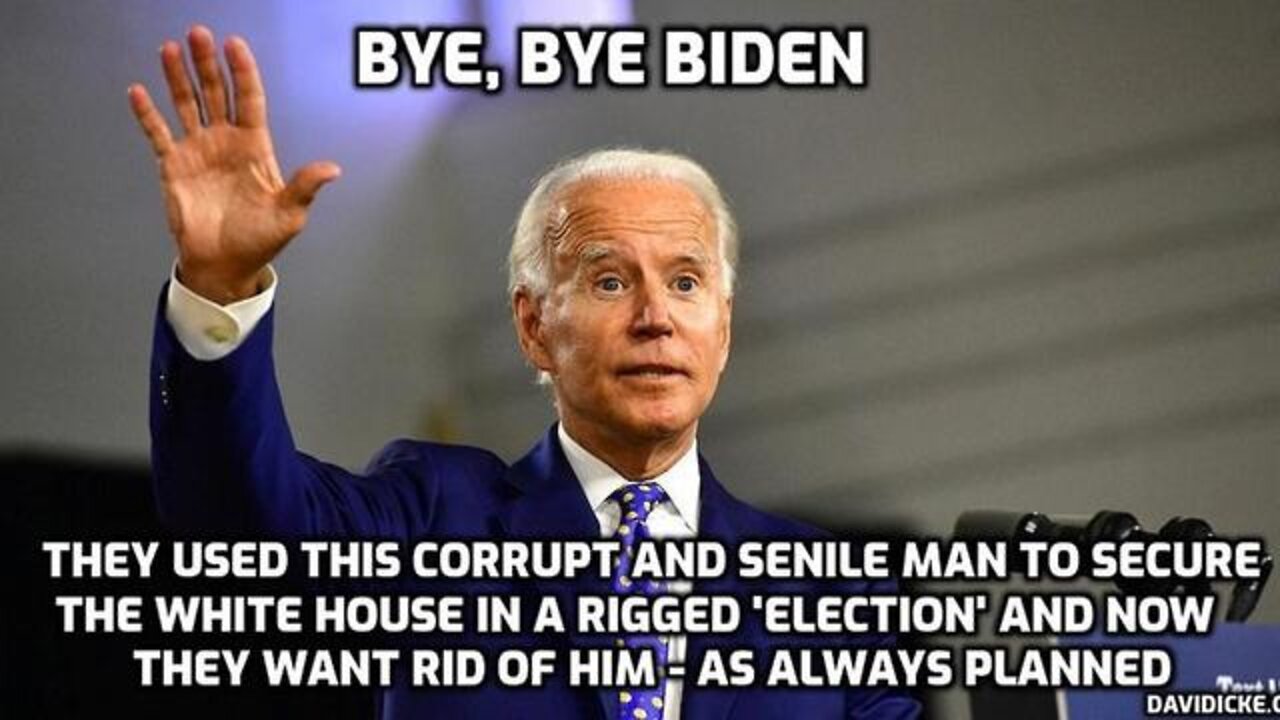 IT'S ALL FALLING APART FOR THE BIDEN FAMILY - DAVID ICKE