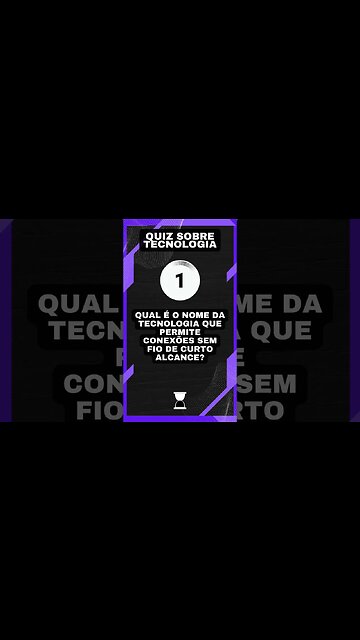 Quiz sobre tecnologia #34: A conexão sem fio de curto alcance