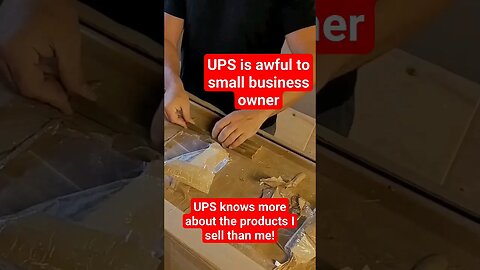 UPS tells me I don't know what I'm doing. #UPS