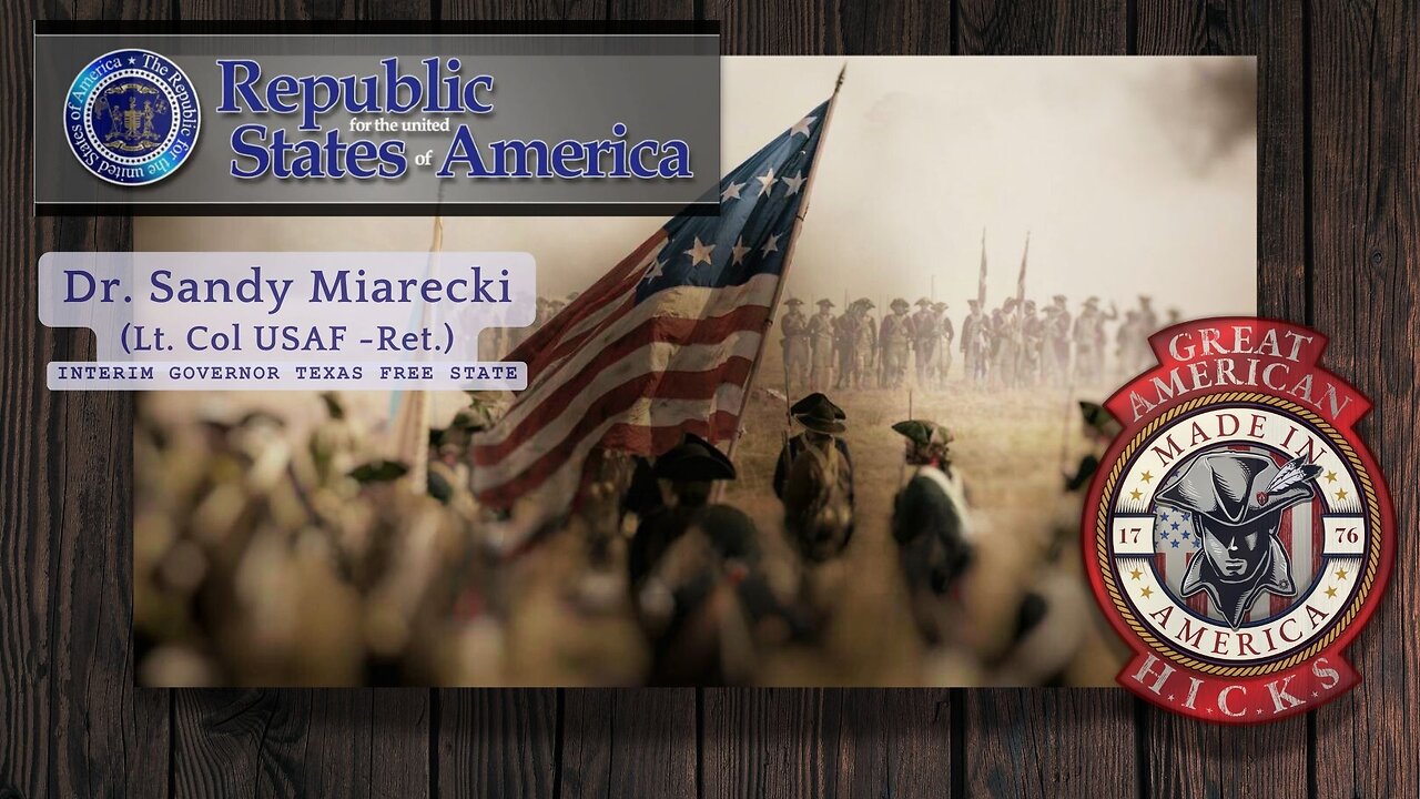 THE GREAT AMERICAN HICKS SHOW - EPISODE #7 (The Patriots, The Republic, The Plan - PART II)