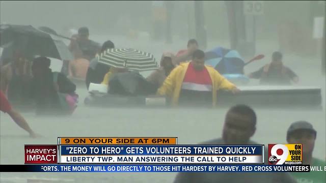 Red Cross training volunteers to respond to Texas