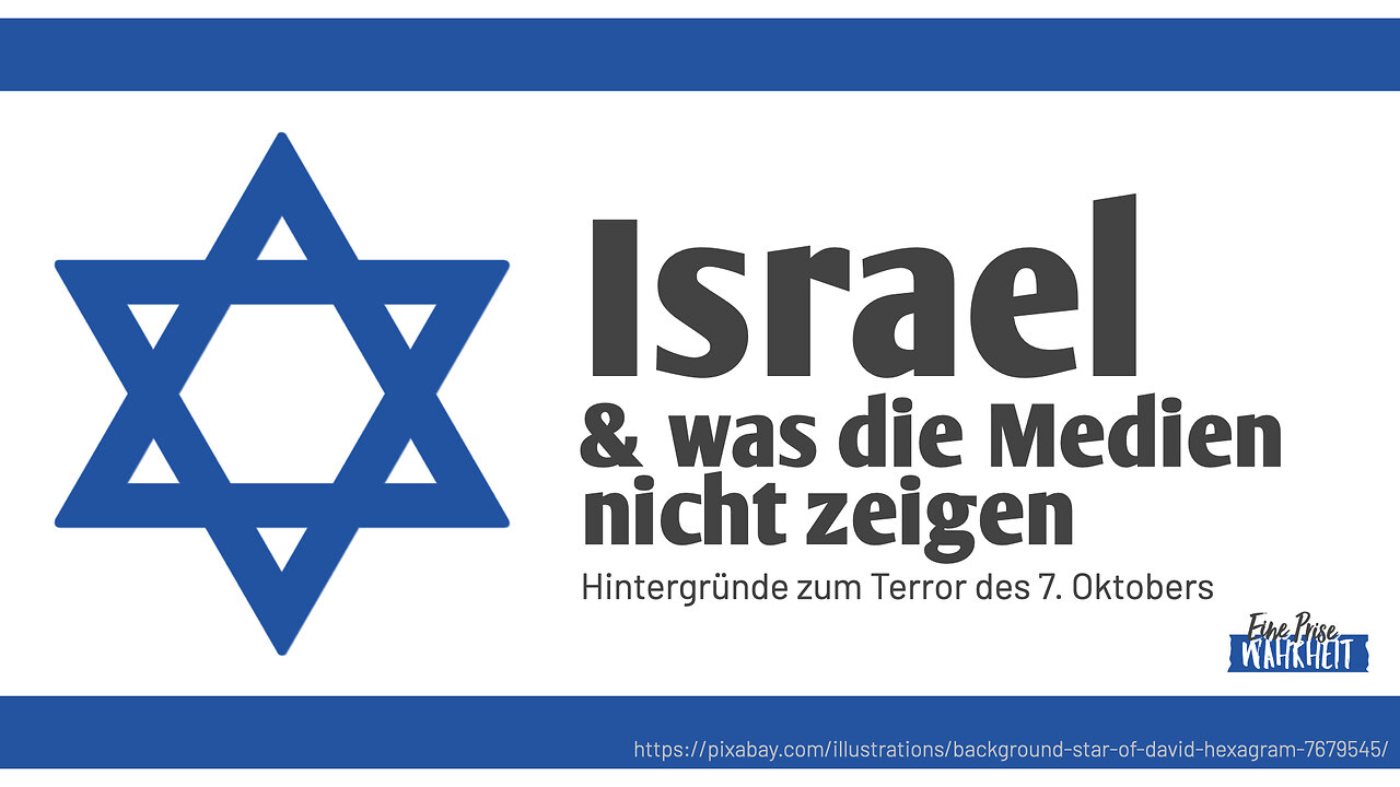 Israel & was die Mainstream Medien nicht zeigen