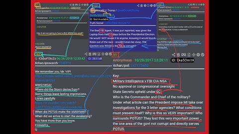 💥💥💥Eyes On💥💥💥 Donald J. Trump dropping a MOAB Drop 11 Confirming pervious Decodes we did!!!