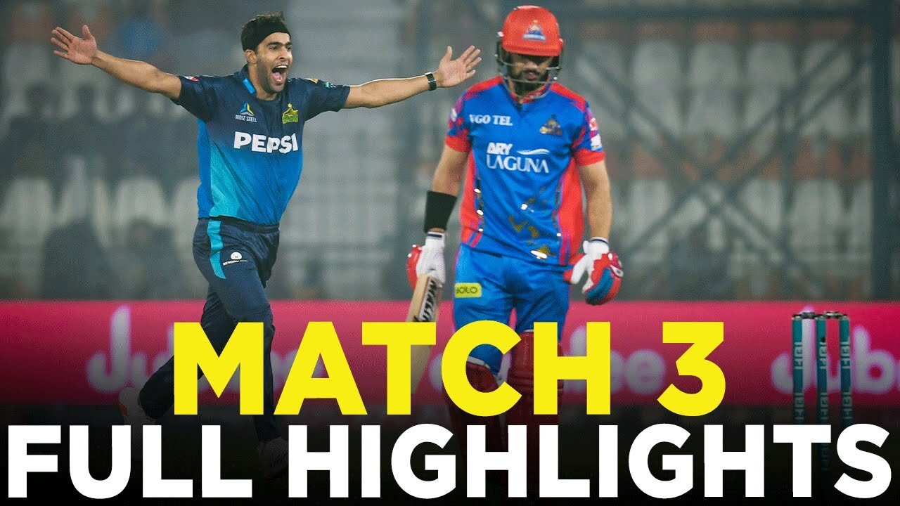 HBL PSL 9 | Match 3 | Full Highlights | Multan Sultans vs Karachi Kings