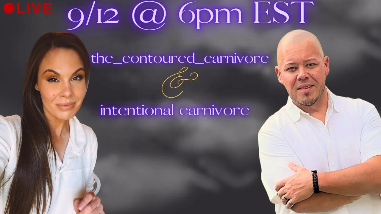 @thecontouredcarnivore3030 & @IntentionalCarnivore #carnivore #carnivorediet #mentalhealth