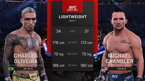 Charles Oliveira Vs Michael Chandler UFC 309 Lightweight Prediction