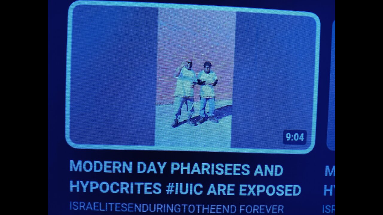 THE MIGHTY BISHOP AZARIYAH AND HIS SON ARE HEROES!! THEY EXPOSED THE WICKED ISRAELITE GROUP "IUIC"!