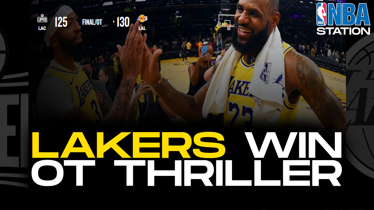 LAKERS WIN OT THRILLER | Lakers 130 - Clippers 125 | Game Recap Highlights | November 1, 2023