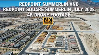 Redpoint Summerlin and Redpoint Square Summerlin July 2022 Update 4K Drone Footage