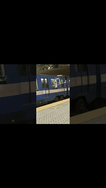 Old metro Montréal arrival - soon to be all my replace #viralvideo #train #montreal #traintravel