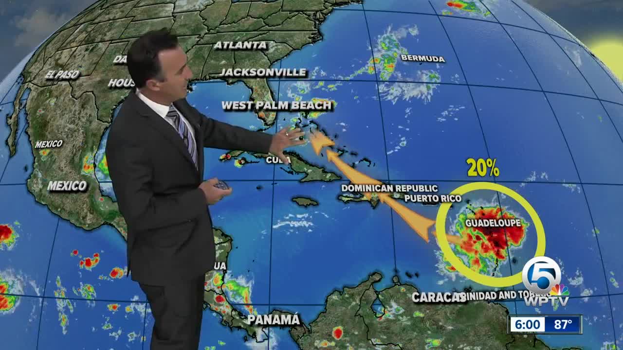 Tropical Wave has 20% chance to develop