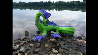 3D Printed Sea Dragon