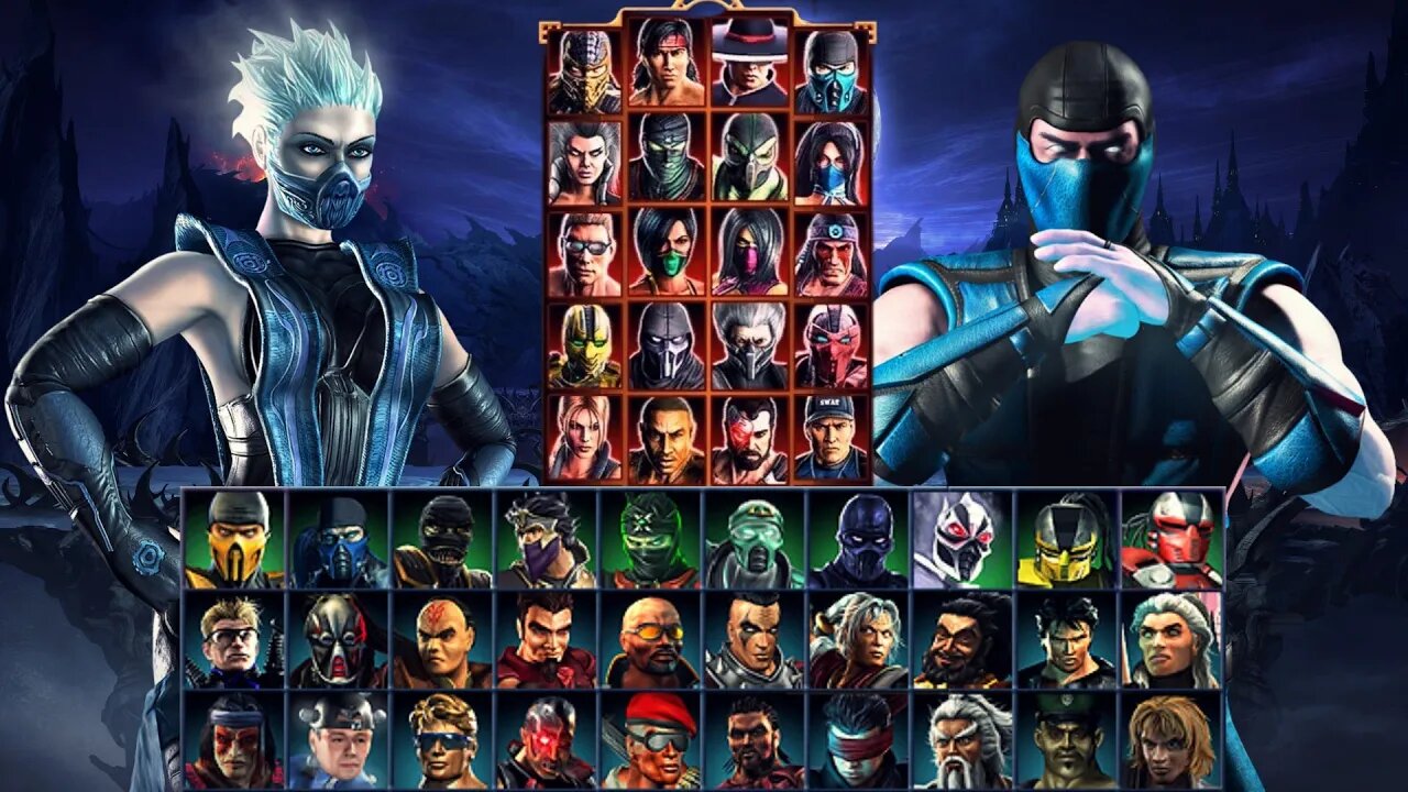 Mortal Kombat 9 - Expert Tag Ladder (Sub Zero And Frost) - Gameplay @(1080p) 60ᶠᵖˢ