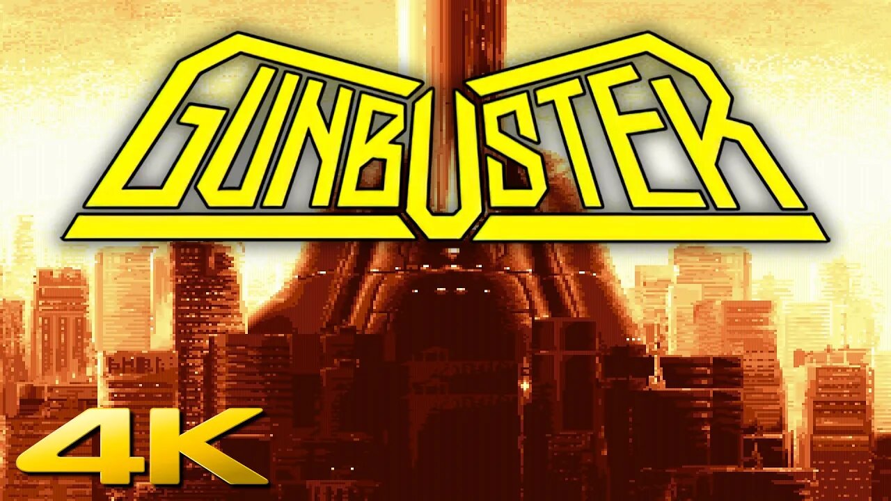 ⭐ GUN BUSTER | 4K/60ᶠᵖˢ | ARCADE #walkthrough #longplay #playthrough