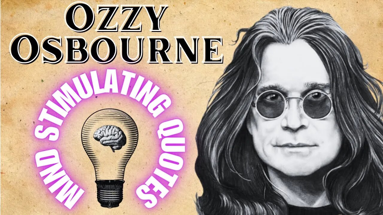 Crazy But That's How It Goes: Ozzy Osbourne's 10 Metal Quotes, Fly Free & Embrace the Crazy Train